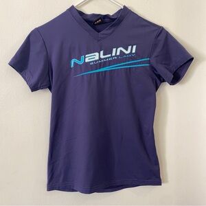 Nalini Summer Lady Jersey Womens Purple Spin Cycling Pockets Large EU Italian